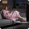 Shiny Blanket Sweatshirt - Stars (pink)