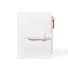 Multi-function Vintage Women's Purse PU Leather Solid Color Leather Purse Folding Design Large Capacity Short Wallet for Women