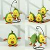 Adorable Four-inch Avocado Plush Toy Keychain Cute Backpack Charm Gift For Kids