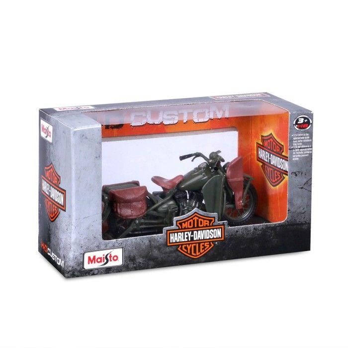 Miniatures montées - Harley Davidson 1942 1/18 Maisto