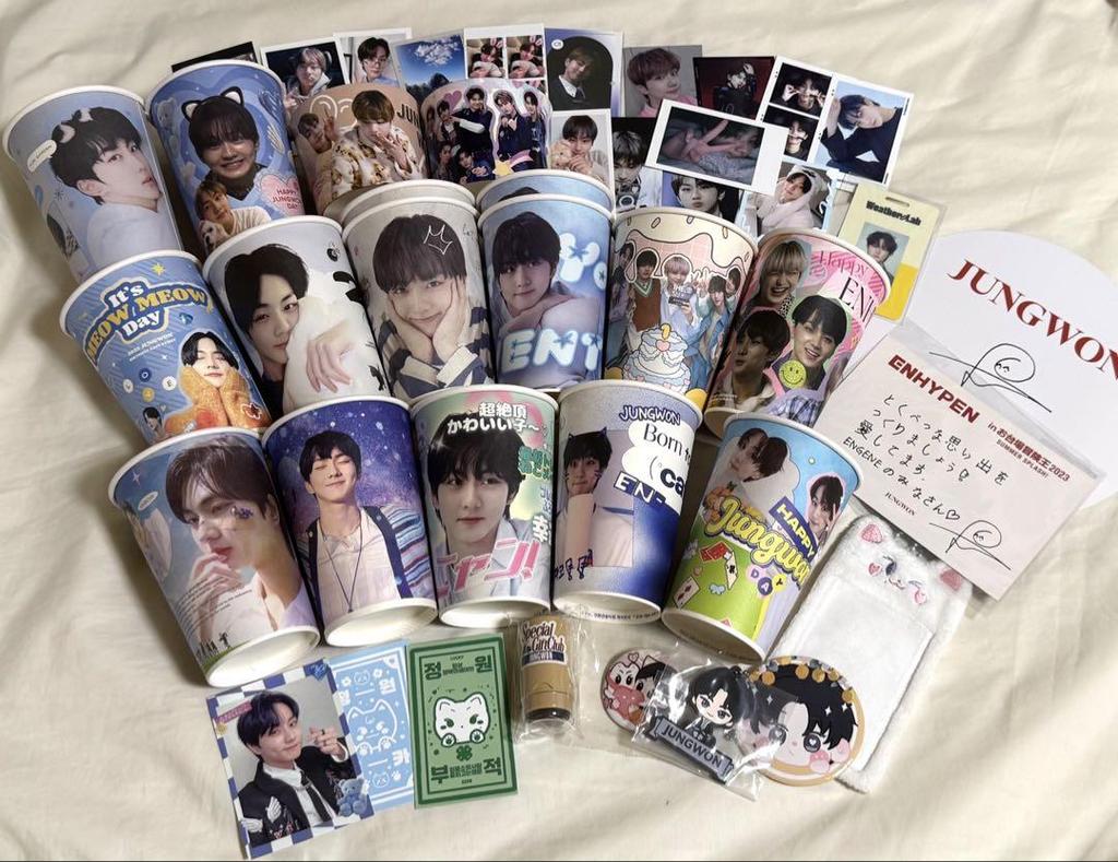 [USED] ENHYPEN Jungwon Capho Goods Set