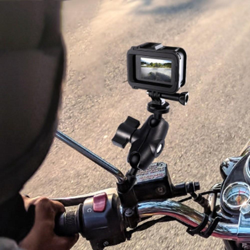 Universal Action Camera Stand 360° Rotating Rearview Mirror Camera Bracket  Camera Accessories