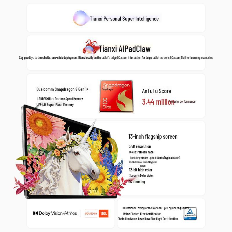 Lenovo Xiaoxin Pad Pro GT13 AI Tablet (CN Version)