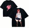Fairy Tail Anime Lover TShirt Harajuku Cotton NewModel Oversized Unisex Short Sleeves Classic High Quality Couples Hot Product