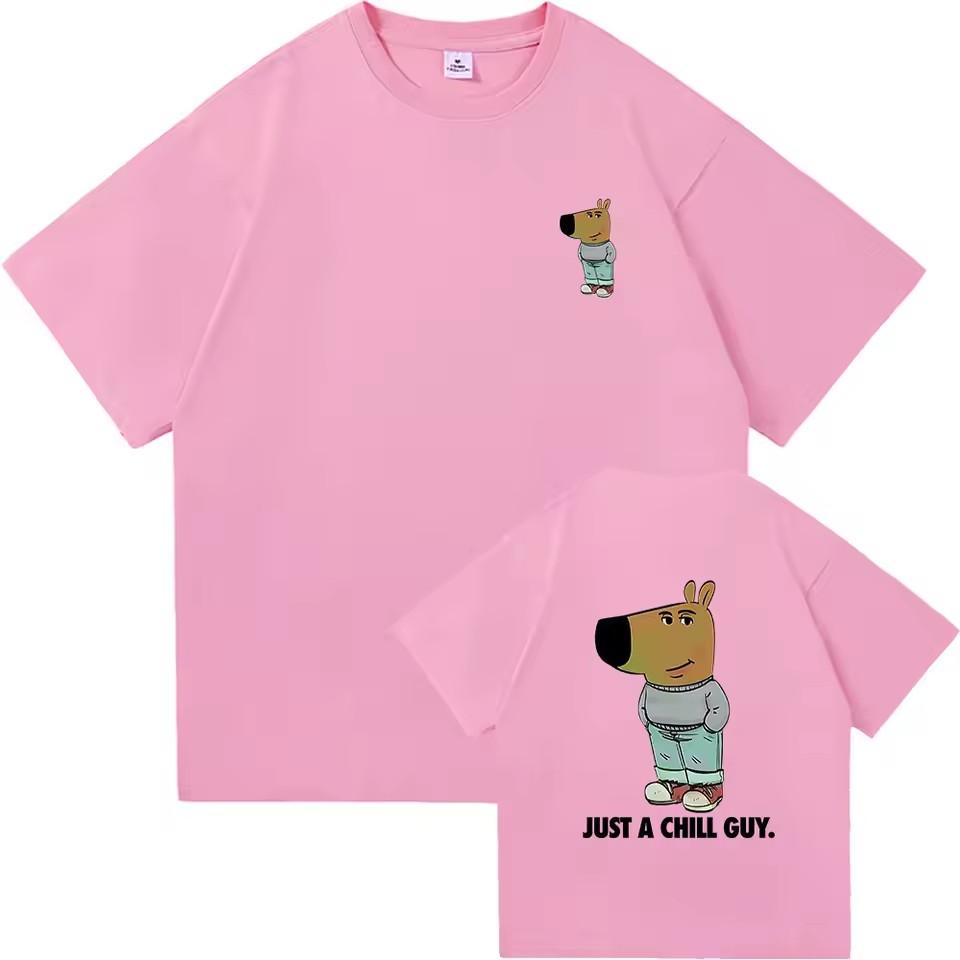 

I m Just A Chill Guy T Shirt Funny Men Clothing Harajuku Vintage Unisex High Quality Cotton Clothes Anime TShirts Male S
