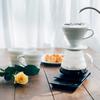 HARIO V60 Keramik Kaffee-Filterhalter 02 Weiß 1-4 Tassen Hergestellt in Japan Arita-Porzellan VDCR-02-W