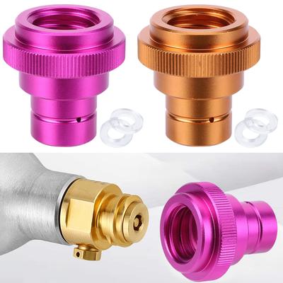 Hochwertiger CO2-Schnellanschlussadapter aus Messing für Sodawasser-Bubbler DUO und CO2-Flaschenkompatibilität