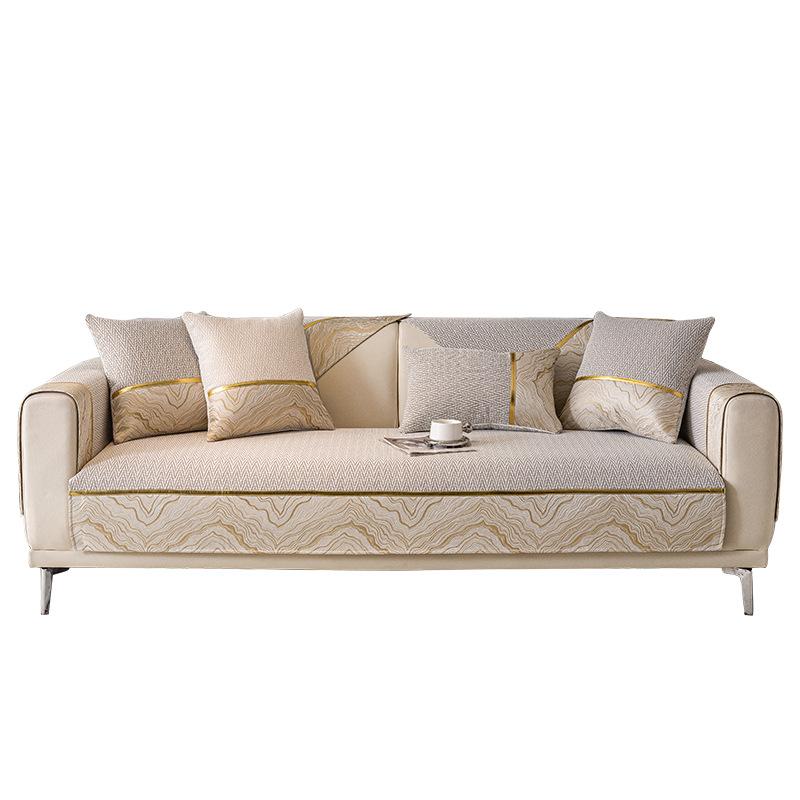 Sofa Cushion Universal In All Seasons  New Light Luxury High-End Sofa Cover Simple Non-Slip Sofa Cover Cloth Seat Cushion