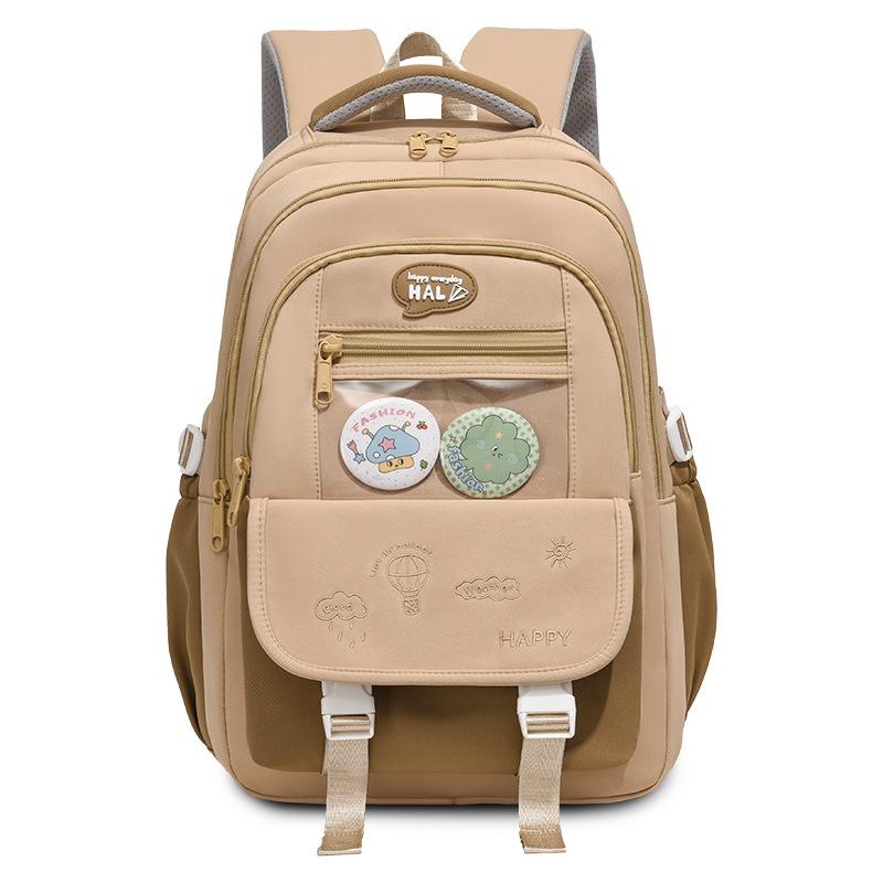 Backpack Korean version of college style light and fresh girl backpack campus class outdoor travel student schoolbag