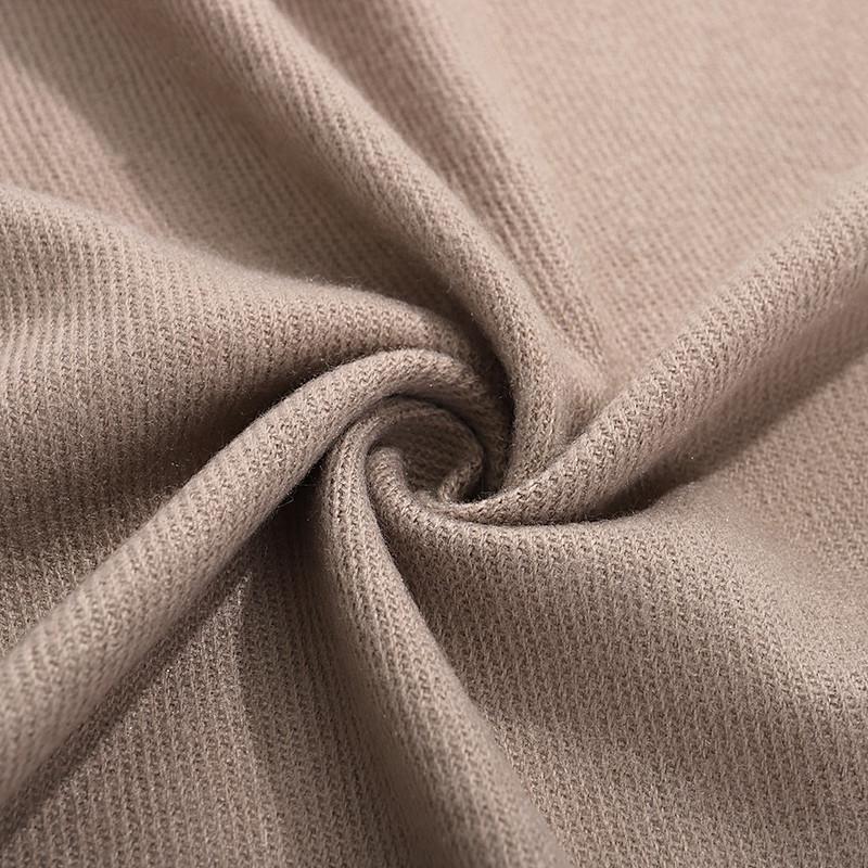 Women's Winter Thick Imitation Cashmere Scarf with Tassels - Solid Color Shawl 2026