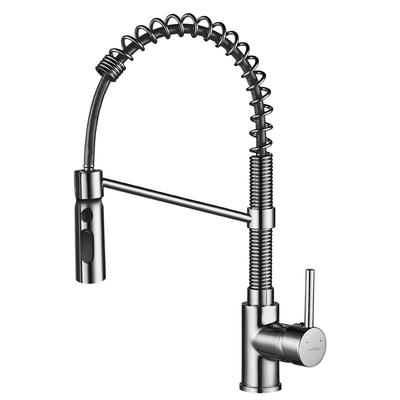 Serpen Kuchinox Bkp_06Sd Chrome Spring Kitchen Tap
