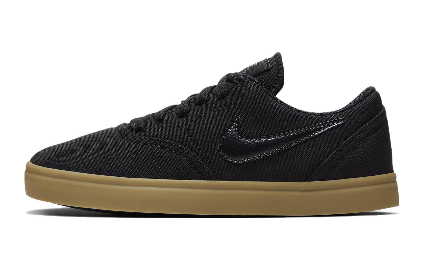 Nike Check Canvas SB GS Black Gum 905373-006 36.5