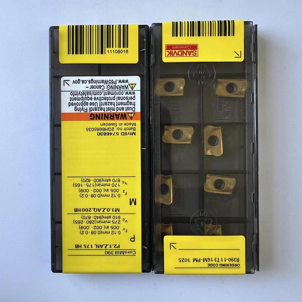 Original Sandvik / R390-11T316M-PM 1025 CNC lathe carbide blade 10 PCS