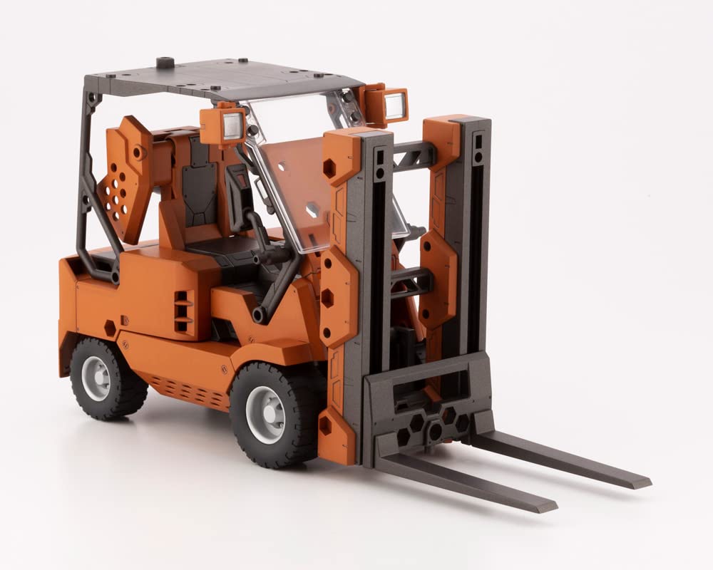 Kotobukiya Hexa Gear Booster Pack 6 (Forklift Type Orange Ver.) Approximately 200mm In Length 1/24 Scale Plastic Model Kit, Molded In Color, HG089