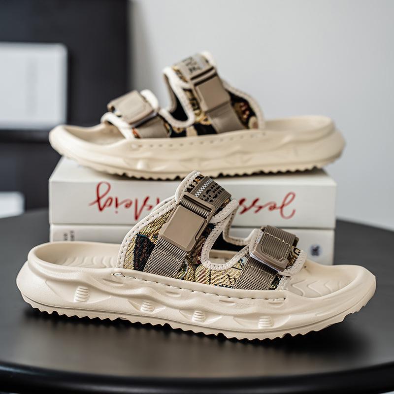 Sandals wear non-slip youth casual sports beach shoes wear-resistant non-slip cool slippers summer