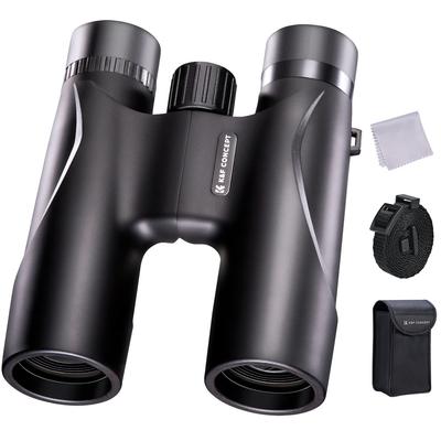 Concept Improved Edition 12x Telescope Premium Bak4 Glasses Immersive Ideal for Sports Mountain and Includes Storage Bag K&F [2023 Binoculars]