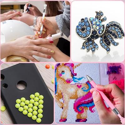 Tool DIY Painting Craft Pick Up Beads Diamond Painting Cross Stitch Replacement Wax Diamond Painting Wax Diamond Painting Pen