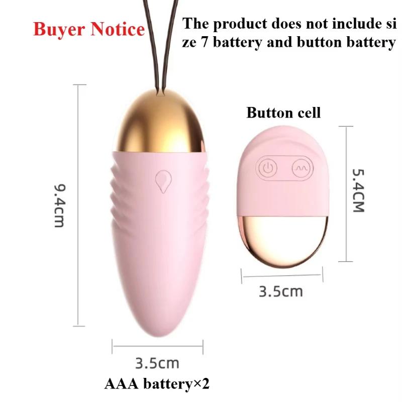 Wireless Remote Control Vibrator for Women 10 Speed Bullet Eggs Clitoris Stimulator Panties Ball Sex Toy