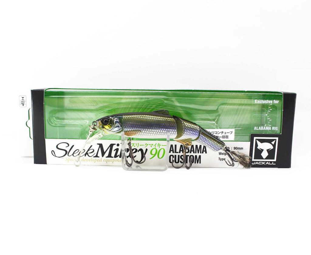 Jackall Mikey Sleek 115 Alabama HL Japan Shad – Leurre Flottant De Compet’ Pour Le Bass