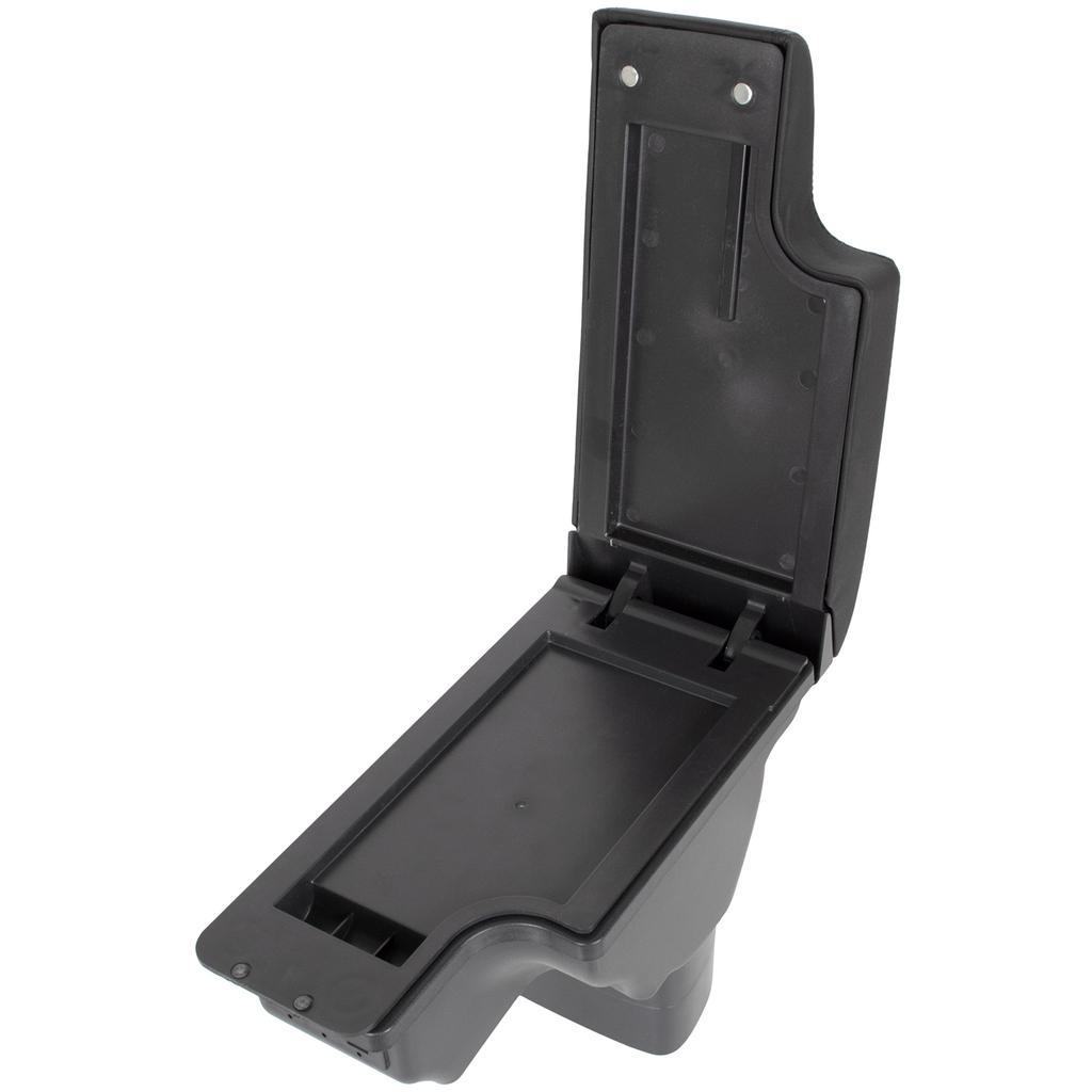 Nissan Juke 10-19 Armrest with Storage and USB Hub BLACK PU LEATHER + Mounting Kit + Cable