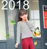2022 Girls' Elastic Pencil Pants, Ages 3-12, Spring/Autumn Skinny Long Pants