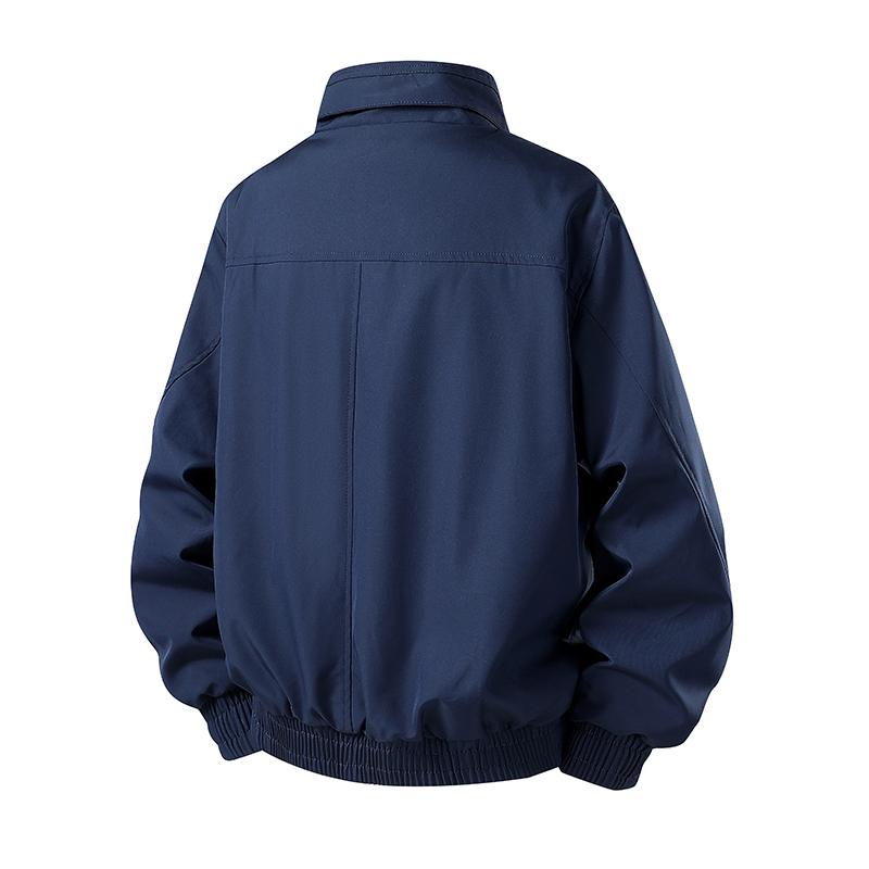 Giacca Casual Uomo Casual Monocolore Giacca con Collo Rialzato Giacca Uomo