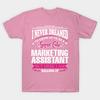 T Shirt Women Marketing Assistant Harajuku Print Kawaii Tshirt Summer Short Sleeve Female T-Shirt Top Tee