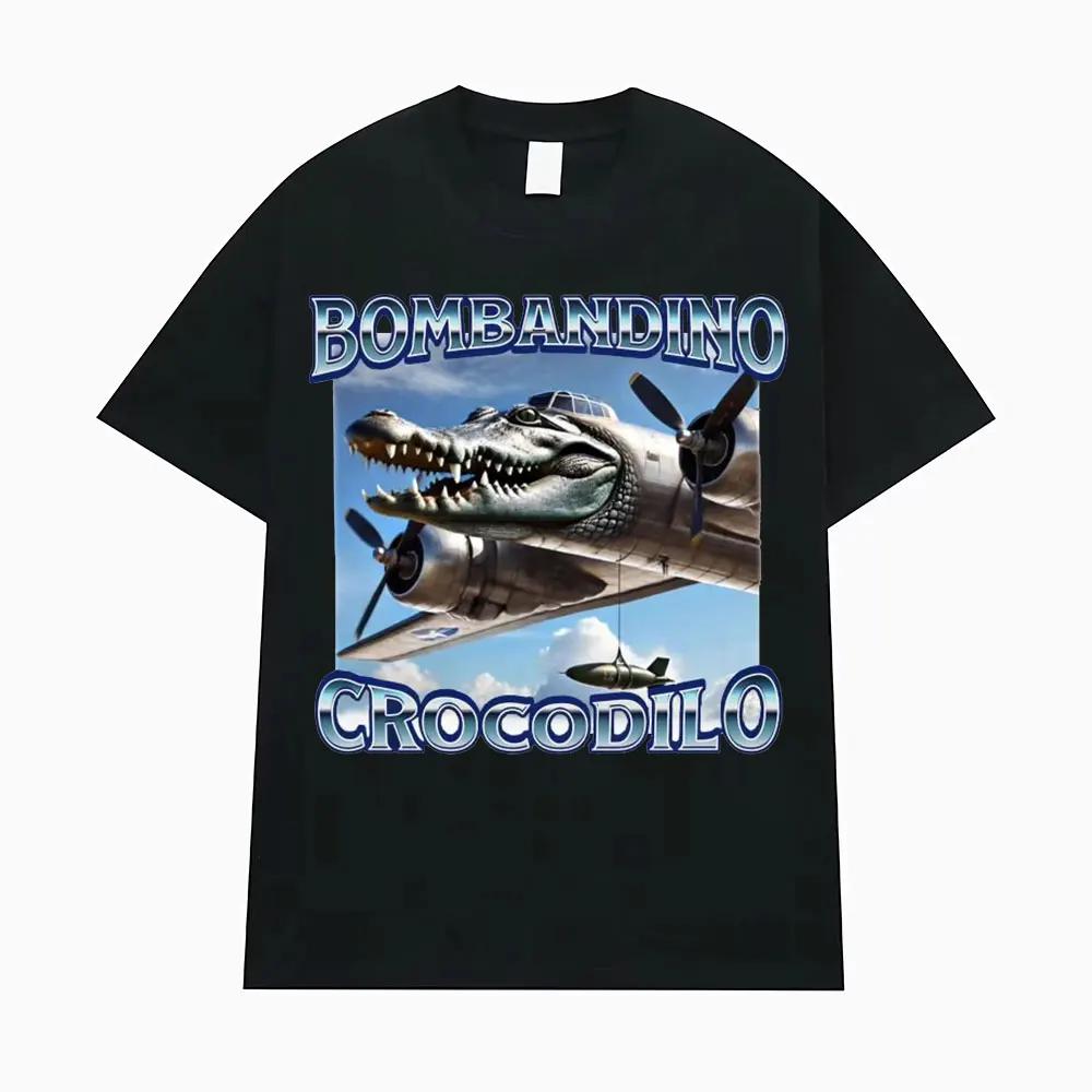 Tung Tung Sahur Fun Baseball Bat Stem 100% Cotton T-shirt Men's Clothing Fashion Humor Style T-shirt Summer Top T-shirt