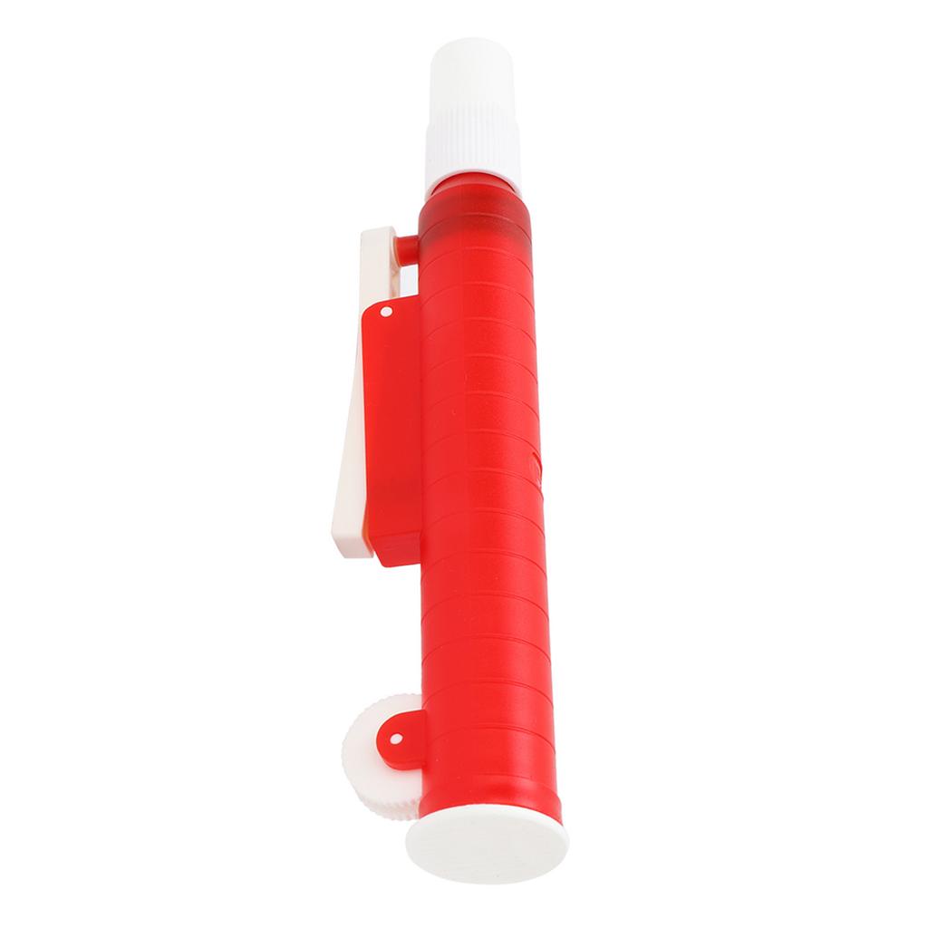 Pipette Pump Filler Pipette Pump Filler for Disposable Plastic and Glass Pipettes 25ml Red