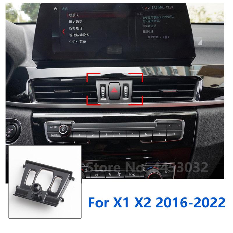 Car Phone Holder Mounts Special For BMW X1 X2 F39 F47 F48 F49 GPS Supporting Fixed Bracket Base 17mm Accessories 2012-2025