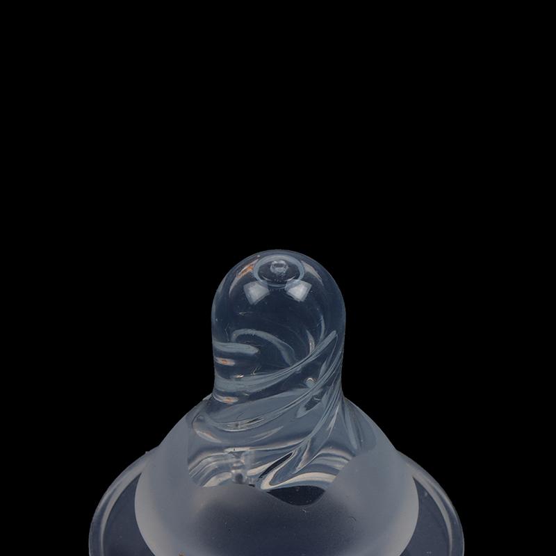 Přírodní flexibilní měkký silikonový dudlík náhradní bradavka krmná láhev na mléko