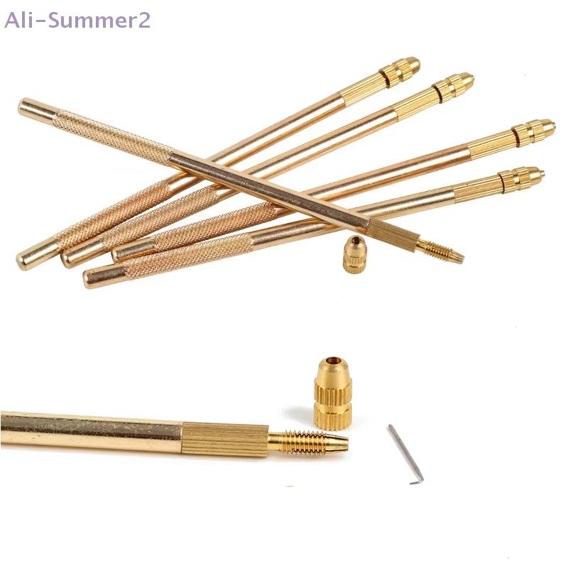 {Summer2} Detachable Brass Handle Wig Making Repair Needles For Lace Wig Making Ventilating Needle DIY Hair Extention Tools