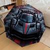 1pc Super Car Pattern Umbrella  Automatic Opening and Closing Umbrella, High Quality Umbrella, Ideal Gift for Her 347