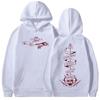 Anime Jojo Bizarre Adventure Hoodies Killer Queen Manga Graphic Hooded Sweatshirt Men Women Casual Long Sleeves Fleece Pullovers