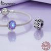 Bamoer 925 Sterling Silver Moonlight Jewels Charm Moonlight Castle Beads for Bracelet DIY Jewelry