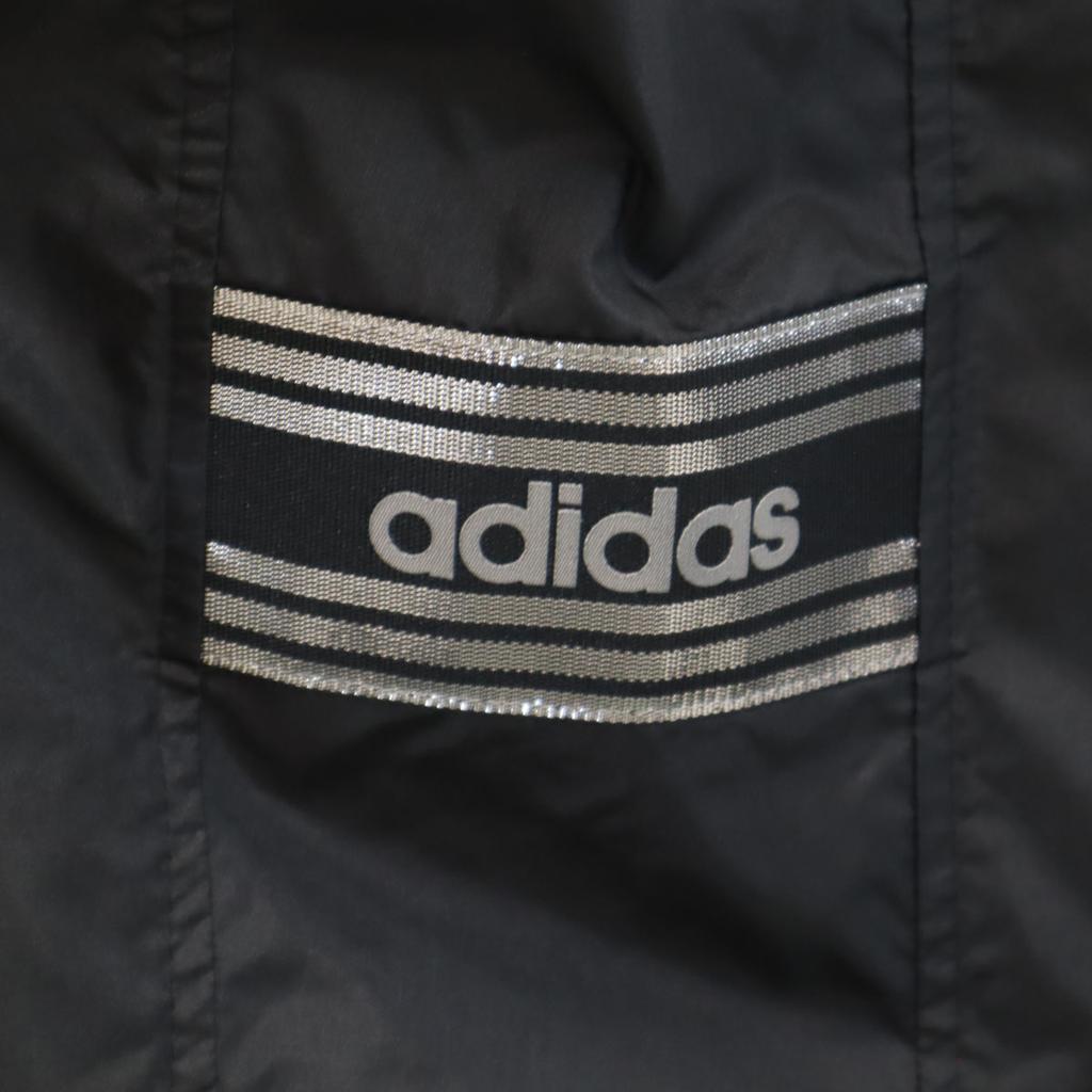 adidas 80s Made in Japan Vintage Wind pants L-O black Descente Men's Used