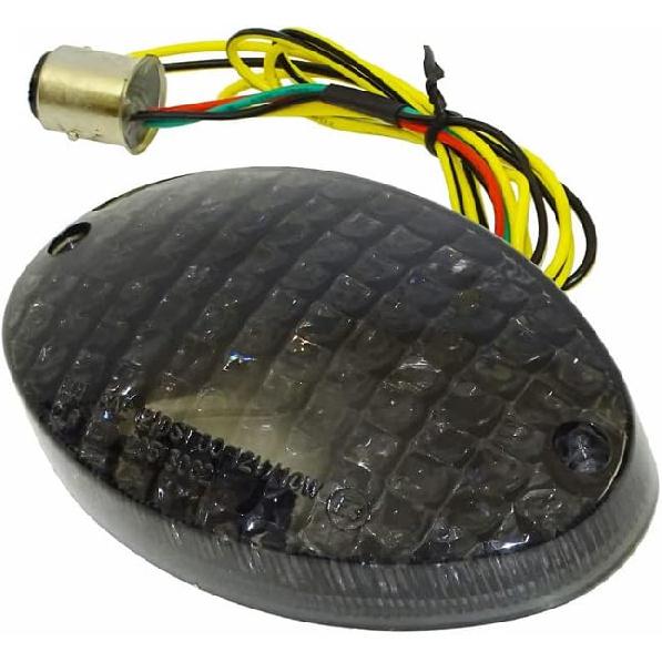 Rear Tail Light Brake Turn Signals Integrated LED Light For Buell Blast/Firebolt XB9R XB12R 2002 2003 / Lightning 2009 (Smoke Lens)