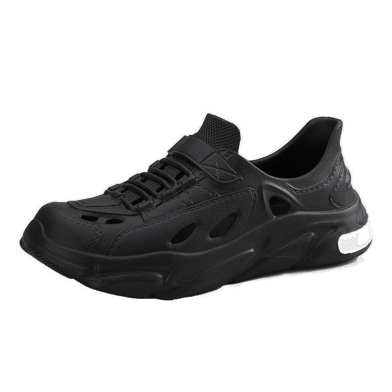 [25 Years of New Models] Summer Wear Men's Sandals EVA Deodorant Non-slip Coconut Hole Shoes Male Internet Celebrity Explosion