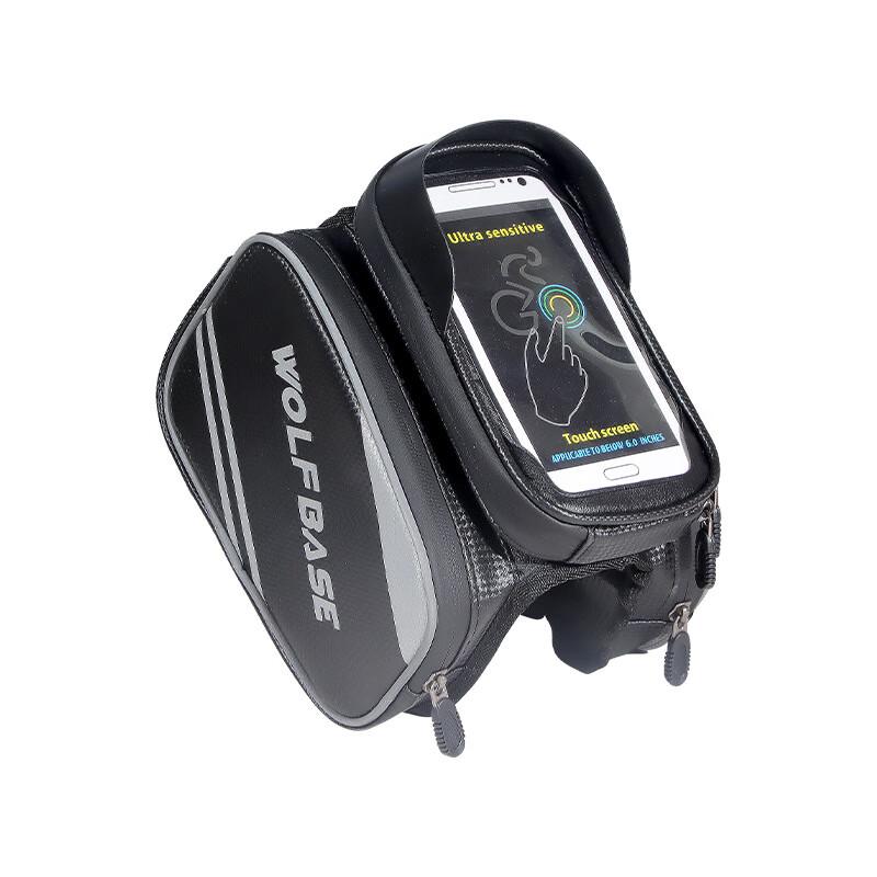 GEETHA Touchscreen Bicycle Top Tube Bag