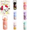 Cartoon Sanrio Insulated Thermos With Large Capacity Purple Cool Rice Color No)