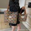 Tote Bag Women's Ins 2026 Autumn and Winter New Fashion Commuter Large Capacity Canvas Bag Women's One-shoulder Crossbody Handbag