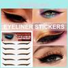 West Month Selbstklebende Lidschatten-Sticker Fünf-Paar-Set für ein umwerfendes Party-Make-up