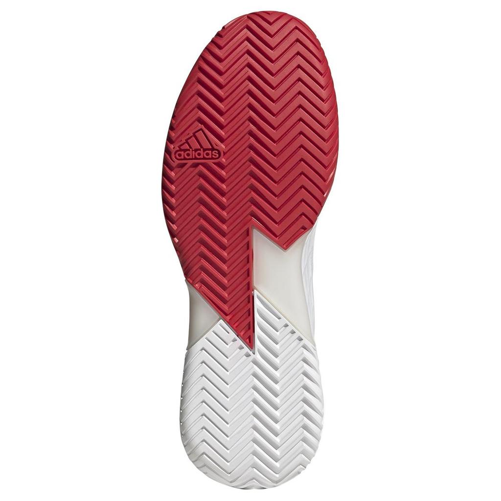 Adidas Defiant Speed 2 Versatile Comfortable Non-Slip Durable Low-Top Tennis Shoes Men Sneakers White Black Red JH6320