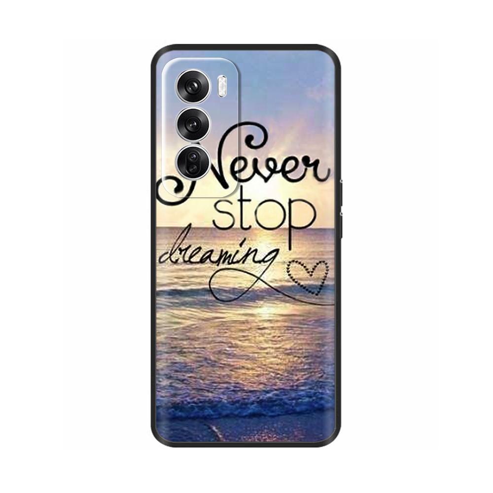For OPPO Reno 12 5G Case Flower Painted Soft TPU Silicone Case Cover for Oppo Reno12 Pro Protective Shells On Reno 12Pro Capa