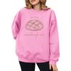 Autumn Winter American Style Printed Loose Round Neck Long Sleeve Hoodie