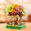 Mini Sakura Strom Stavebnice DIY Třešňový Květ Kostky Domeček na Strom Model Dekorace Romantický Dárek pro Přítelkyni