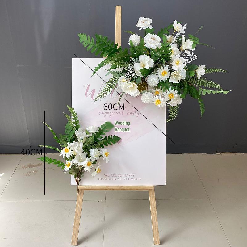 Artificial Wedding Venue Floral Decor for Aisle, Stage, and Reception