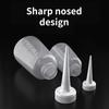 4pcs Squeeze Bottles Plastic Nozzle Nozzle Bottle Extrusion Bottle for Glue Oil and Wash Applications in DIY Projects