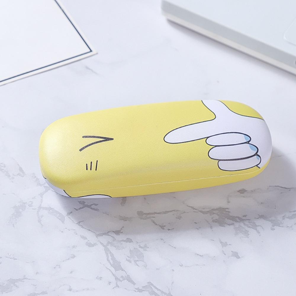 Cute Pattern Glasses Case Hard Leather Eyewear Protector Fashion Sunglasses Box  Women