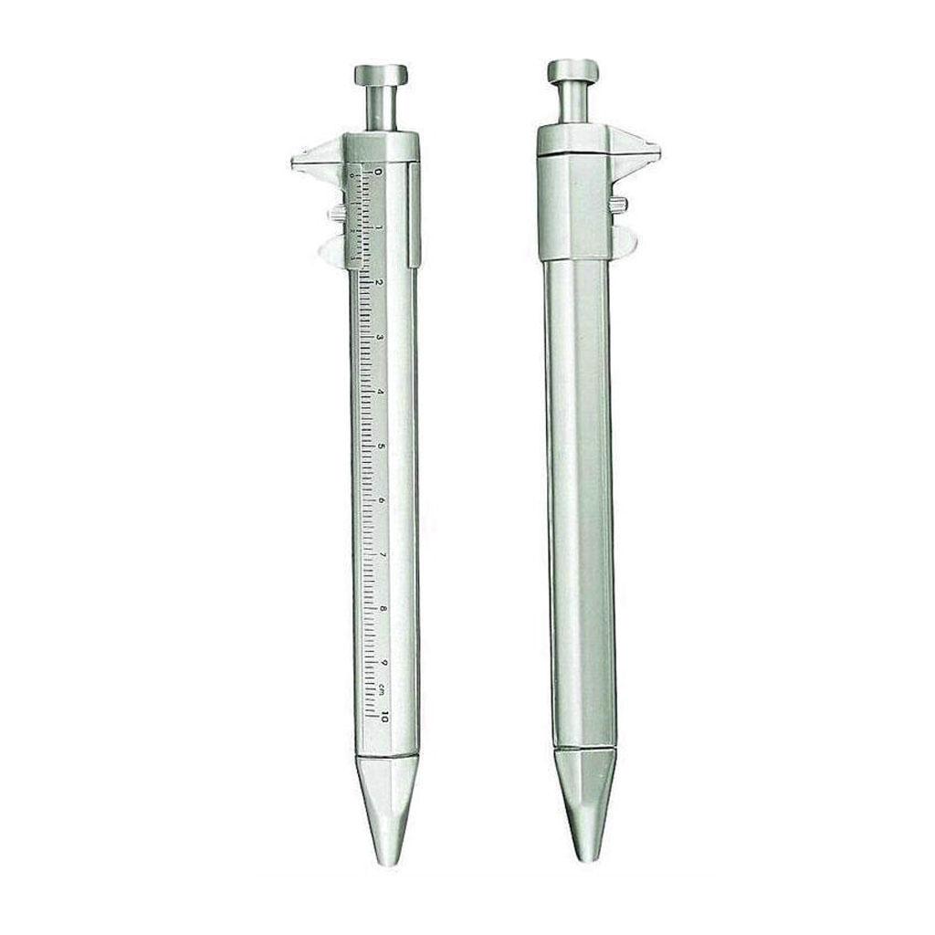 Vernier Caliper Multipurpose Gel Ink Pen Roller Ballpoint Pen Stationery Measure